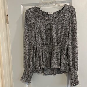 Gray Printed Women's Top